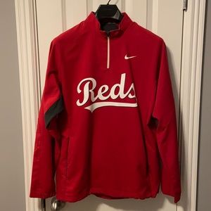 Nike Cincinnati Reds 1/4 Zip Pullover